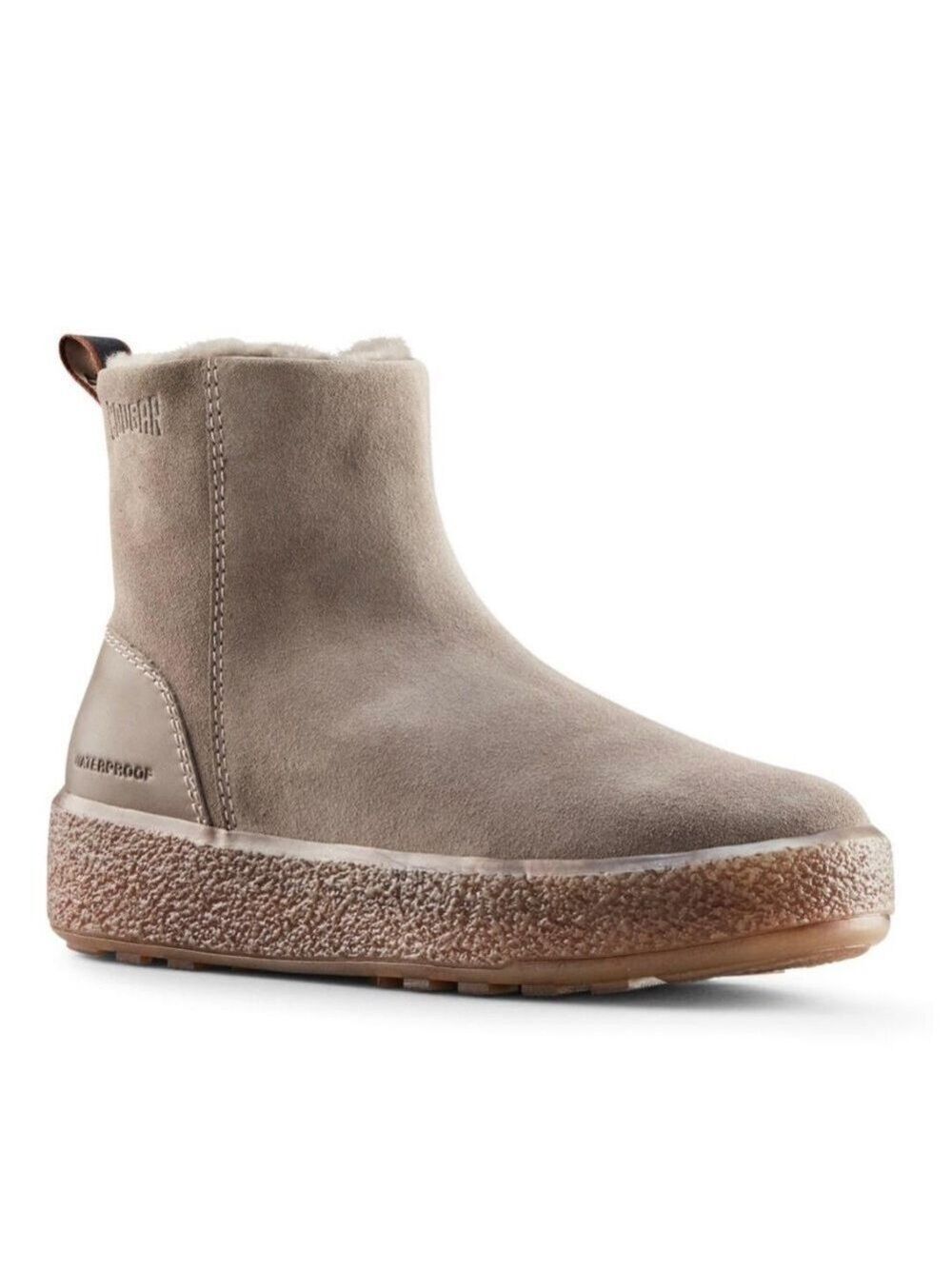 Cougar Broom Suede Genuine Lambswool Waterproof Winter Boot in Grey - NWT